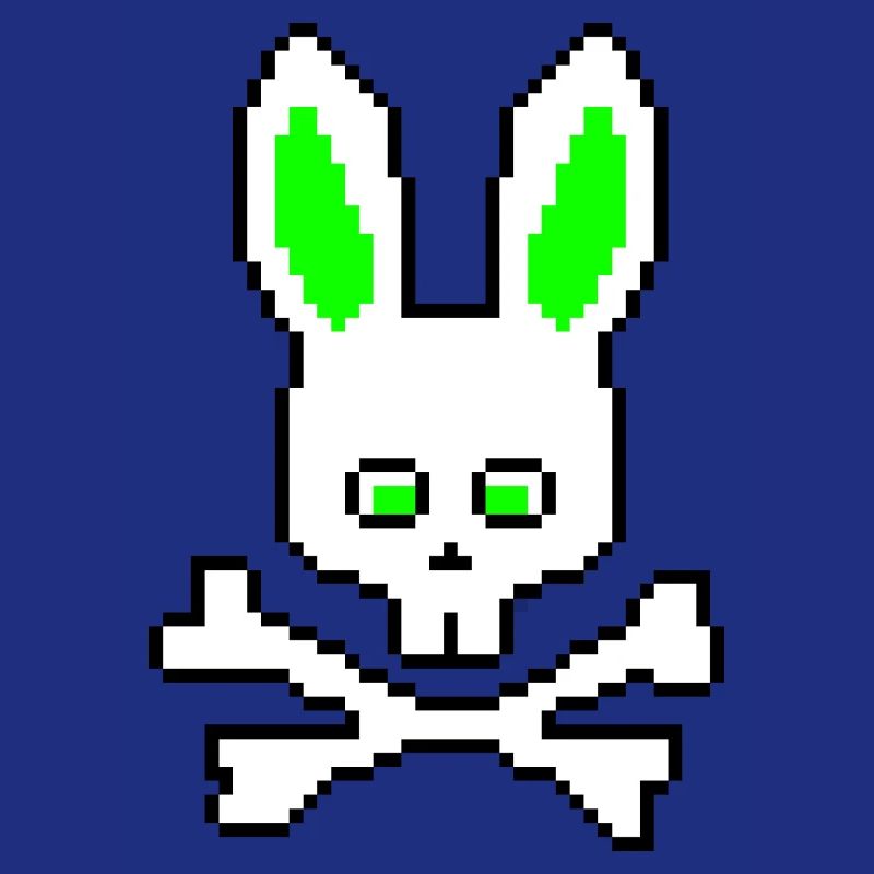Skull Rabbit Green