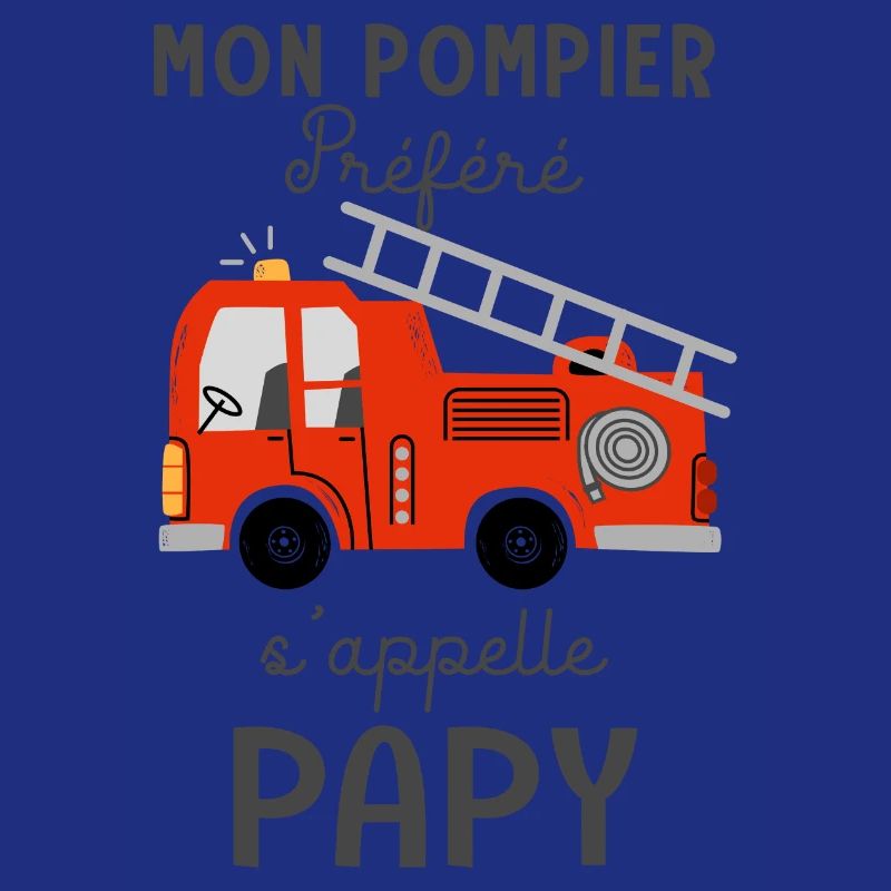 Papy Pompier prefere Papi et petit fils
