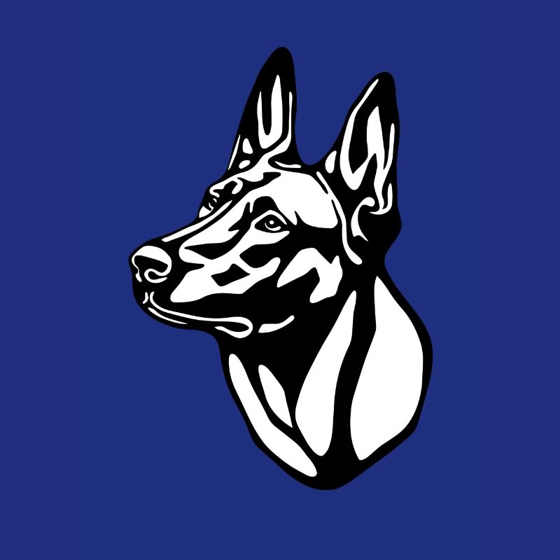 1 Malinois WHITEBackgroundohnetext