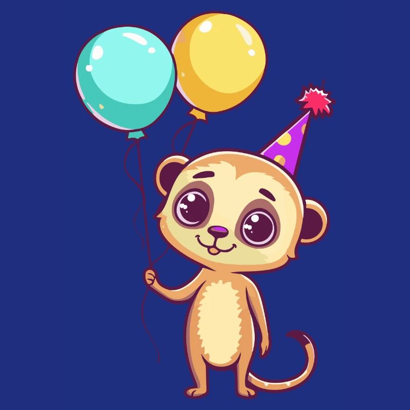 Erdmännchen Geburtstag Comic