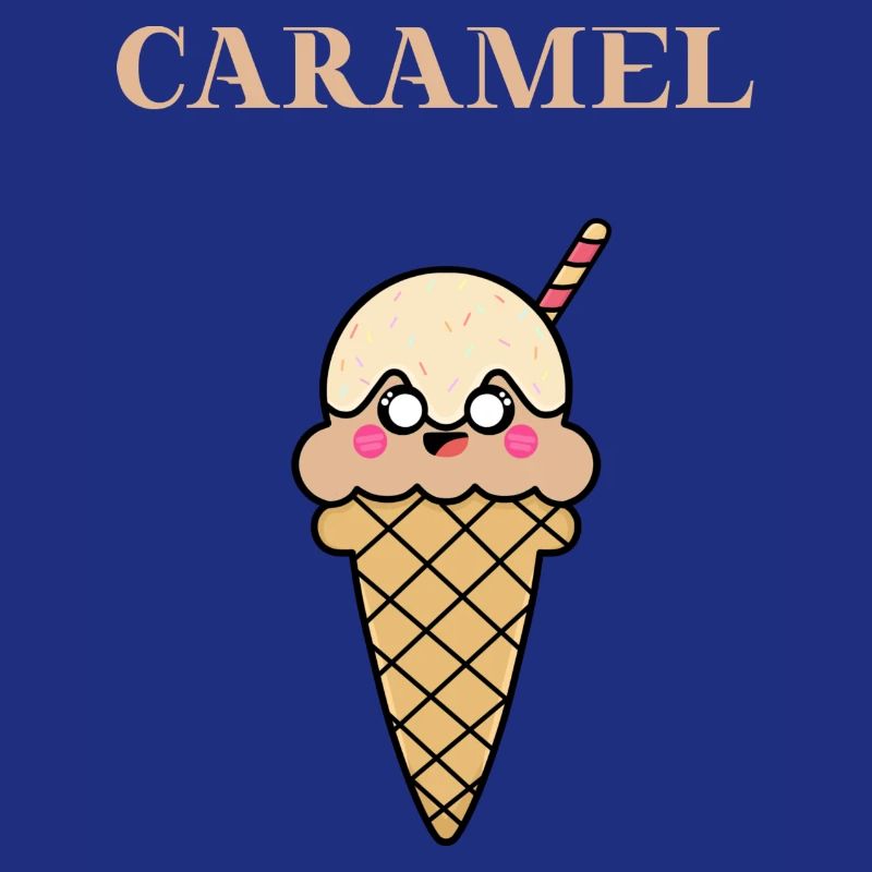 Caramel Karamell Eis Eiscreme Geschenkidee süß