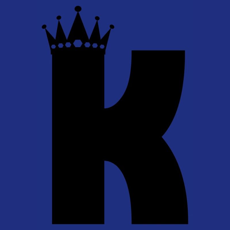 Buchstabe K Krone