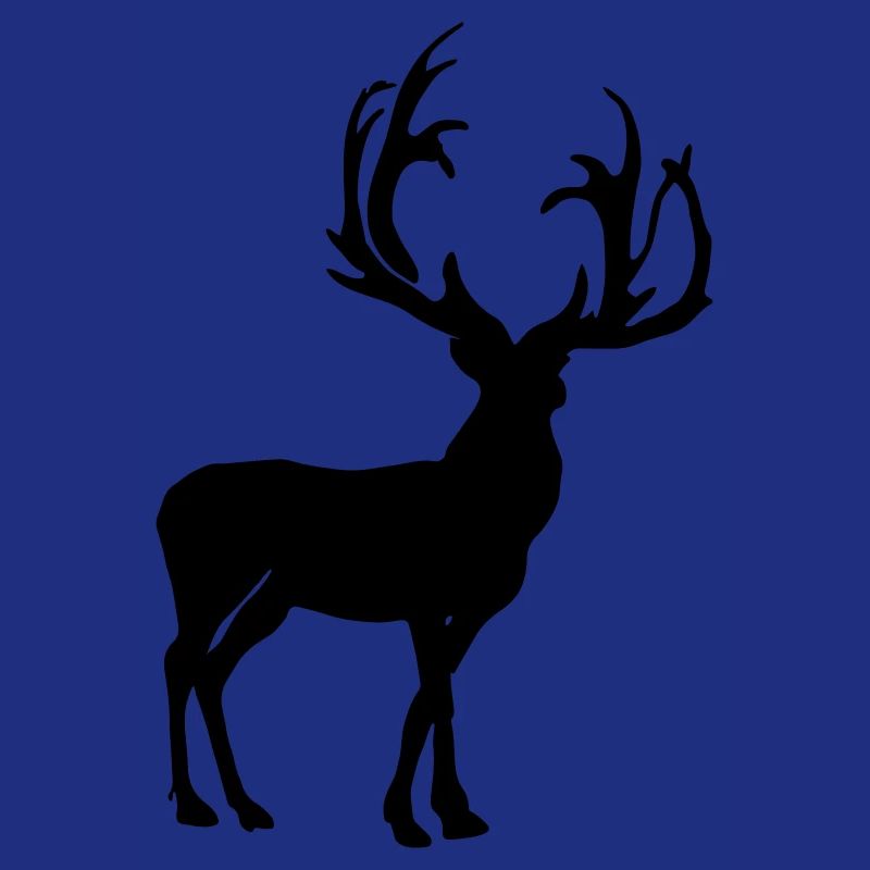 Hirsch Silhouette Vektor Geschenkidee