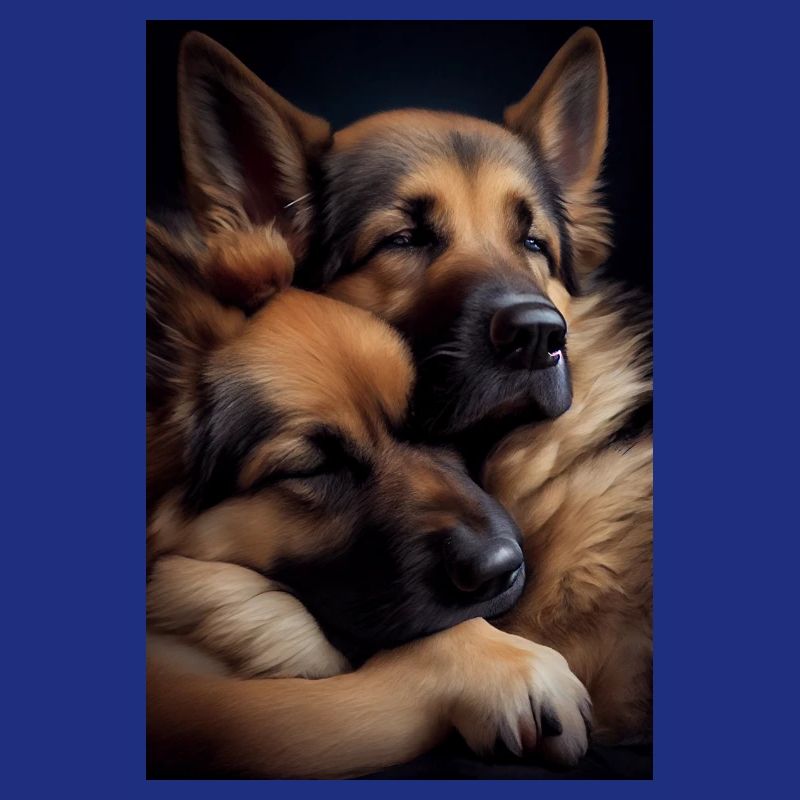 Deutscher Schäferhund Hund Malinois Cuddle