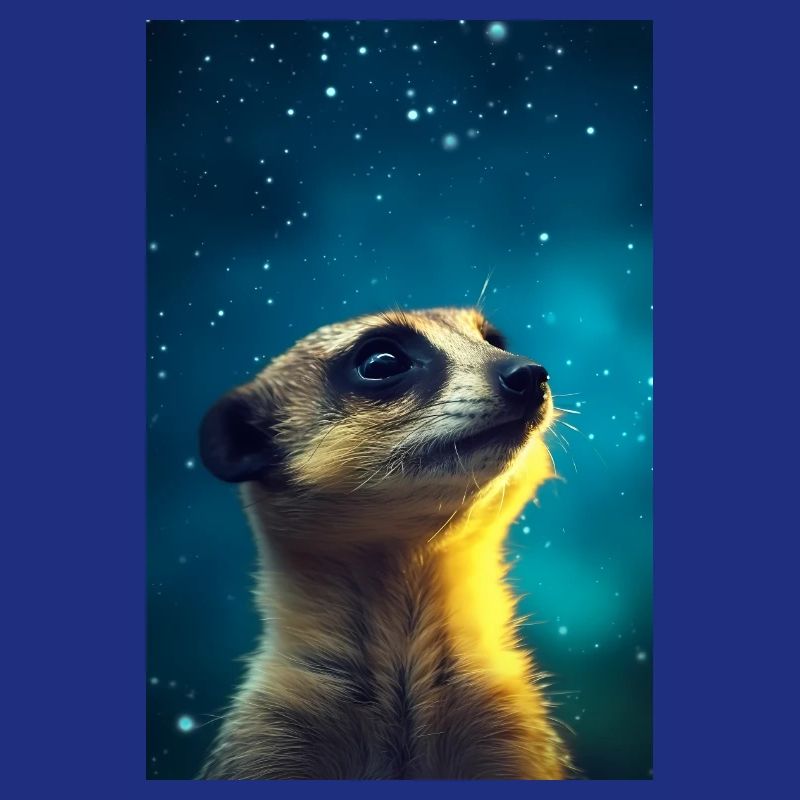 Erdmännchen Tier Erdmann Galaxy