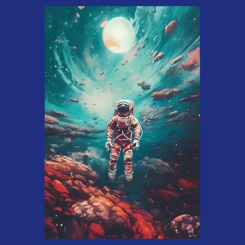 Astronaute Space Cosmonaut Rocket Planets