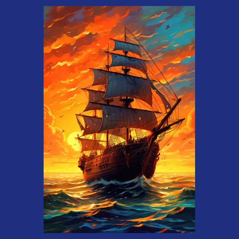 Schiff Schiffe Segelboot Boot Boote Sunset