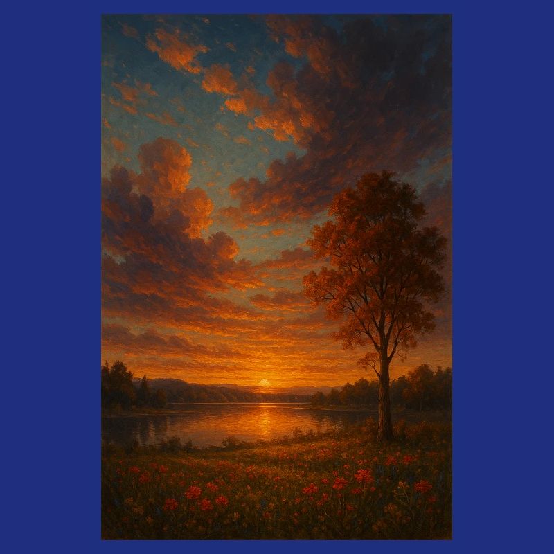 Coucher de soleil
