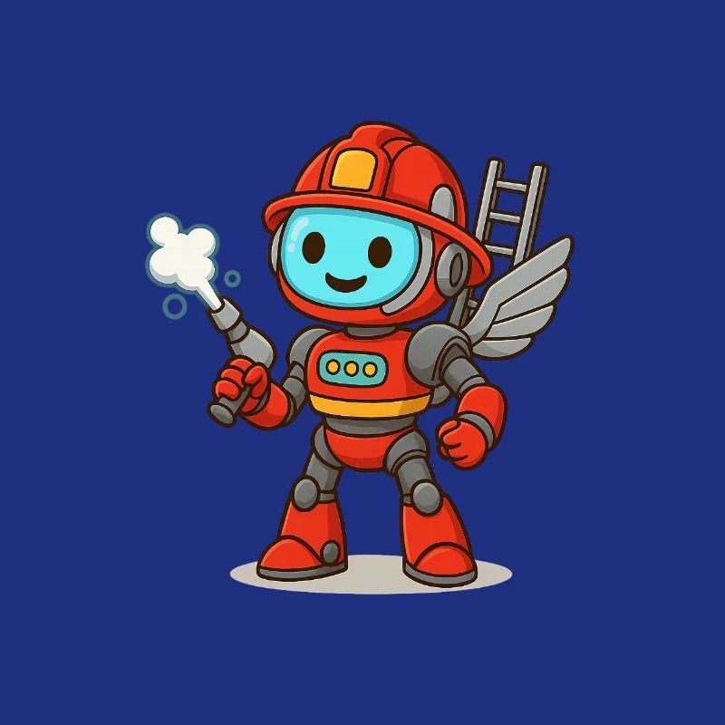 Fire Brigade Robot Kids