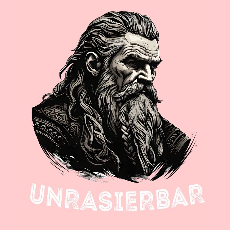 Lustiger Bart Spruch Wikinger Bartträger