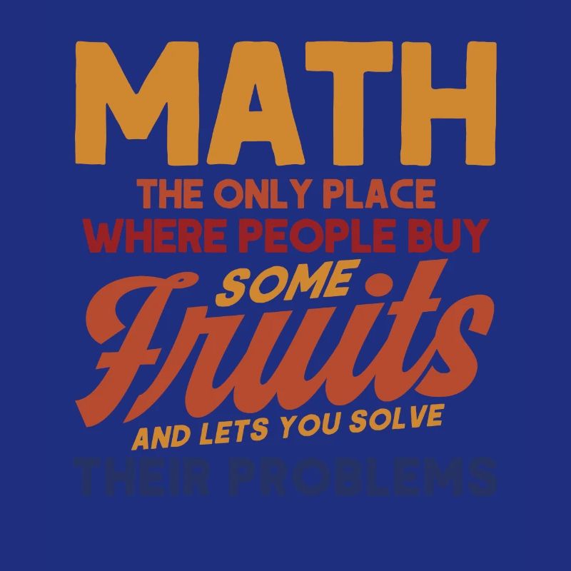 Math Mathématiques Sciences Math Cadeau