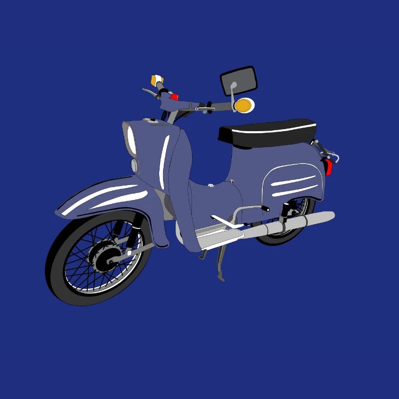 Simson Schwalbe blau