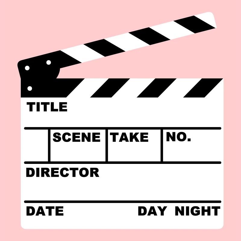 Klappe - clapperboard