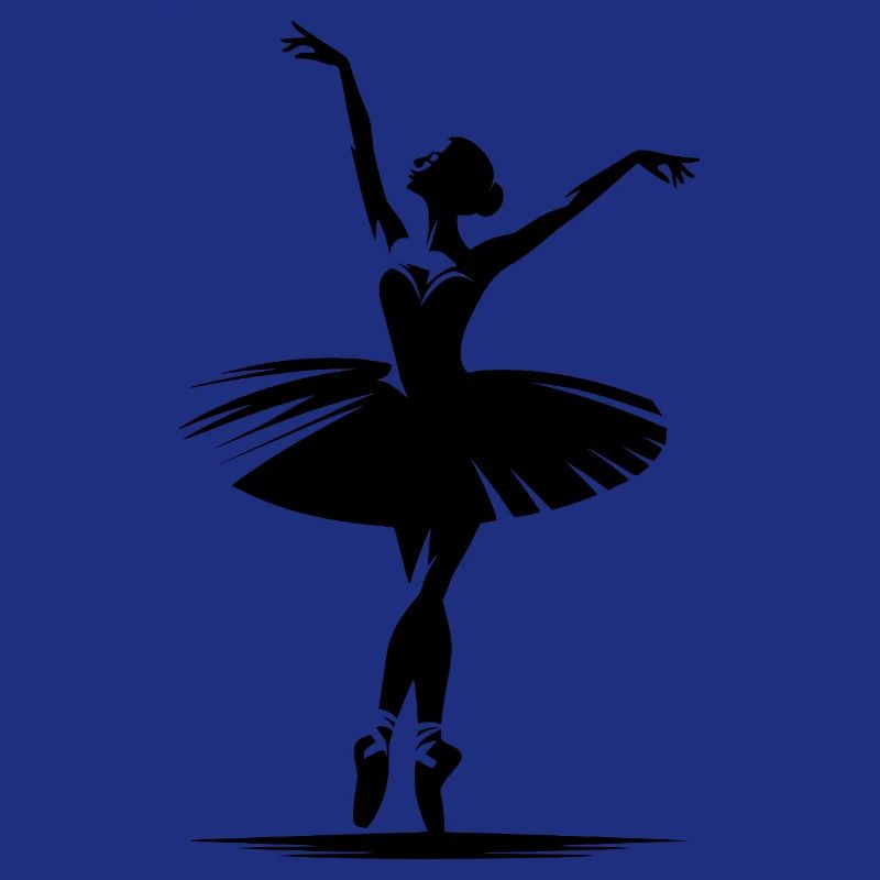 Dancer with elegance and classical dance pose