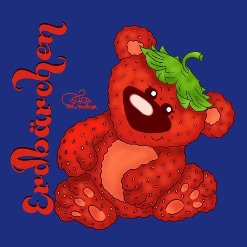 Erdbärchen mit Text