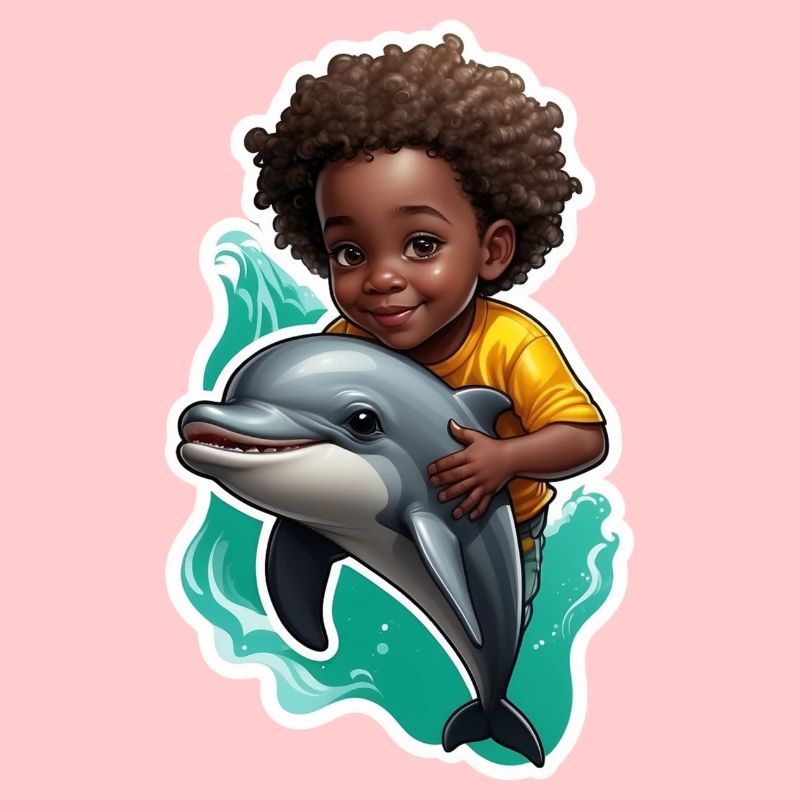 Kid Dolphins Dolphin Lover Gift Idea
