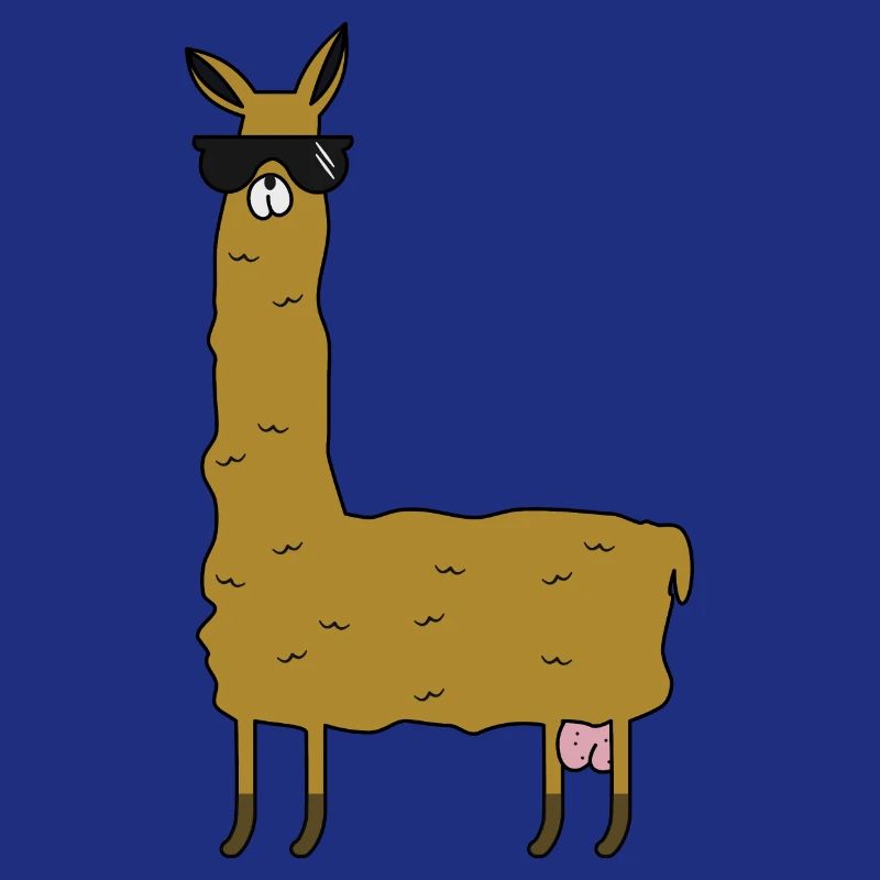 Lama mit Extras