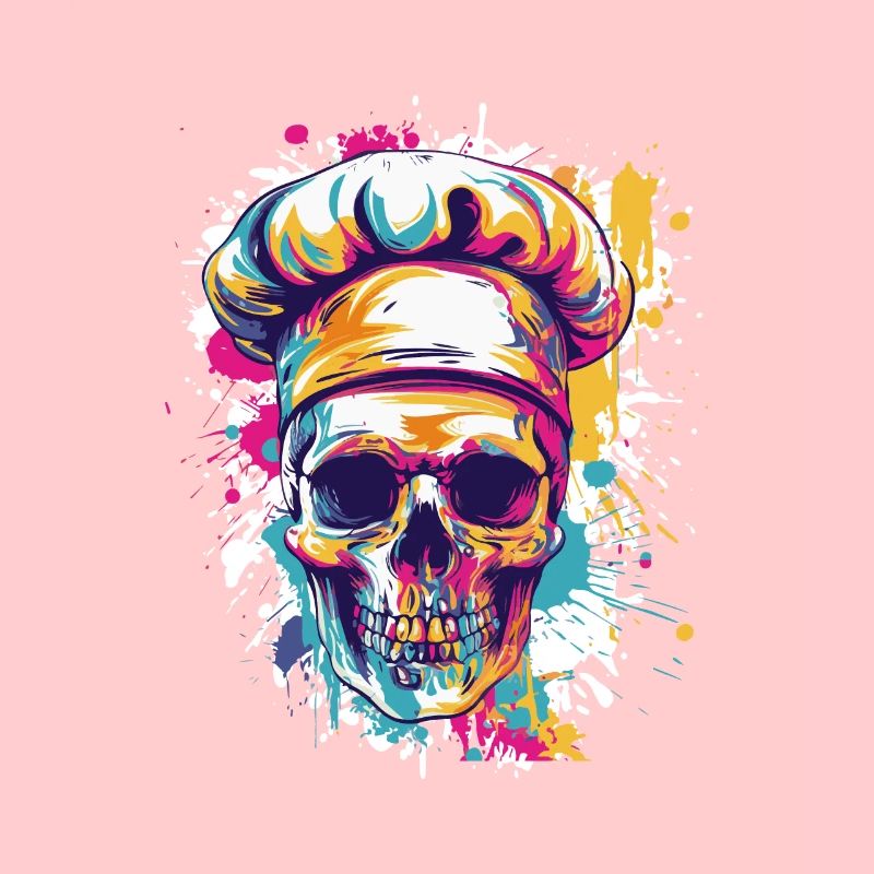 Chef Chef Skull