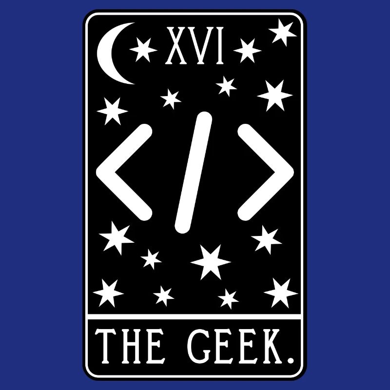 Carte de Tarot Programmeur - Code de développeur Coding Geek