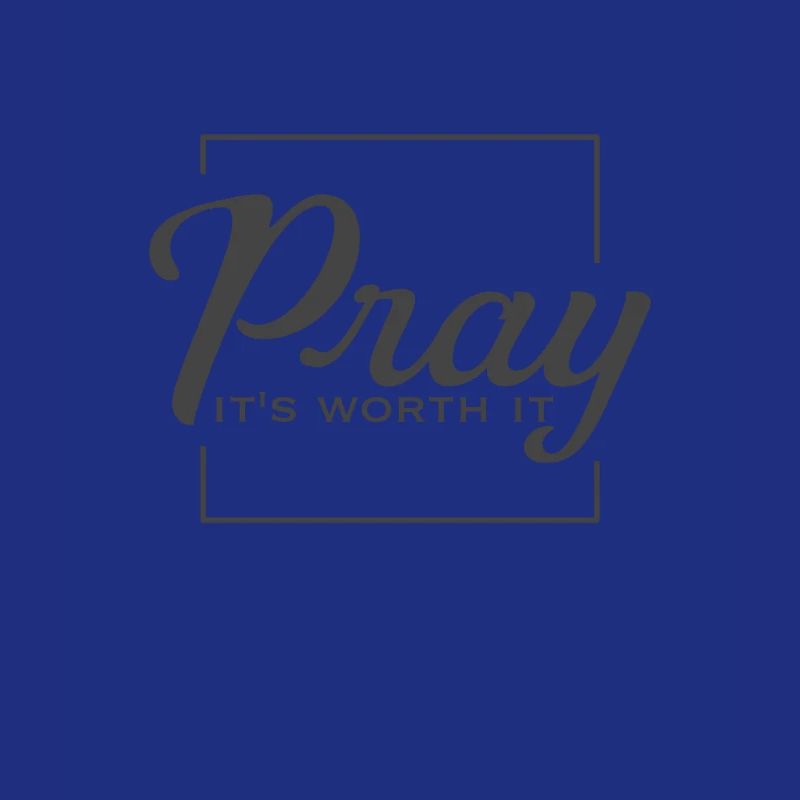 Christian Design Pray, it's worth it.