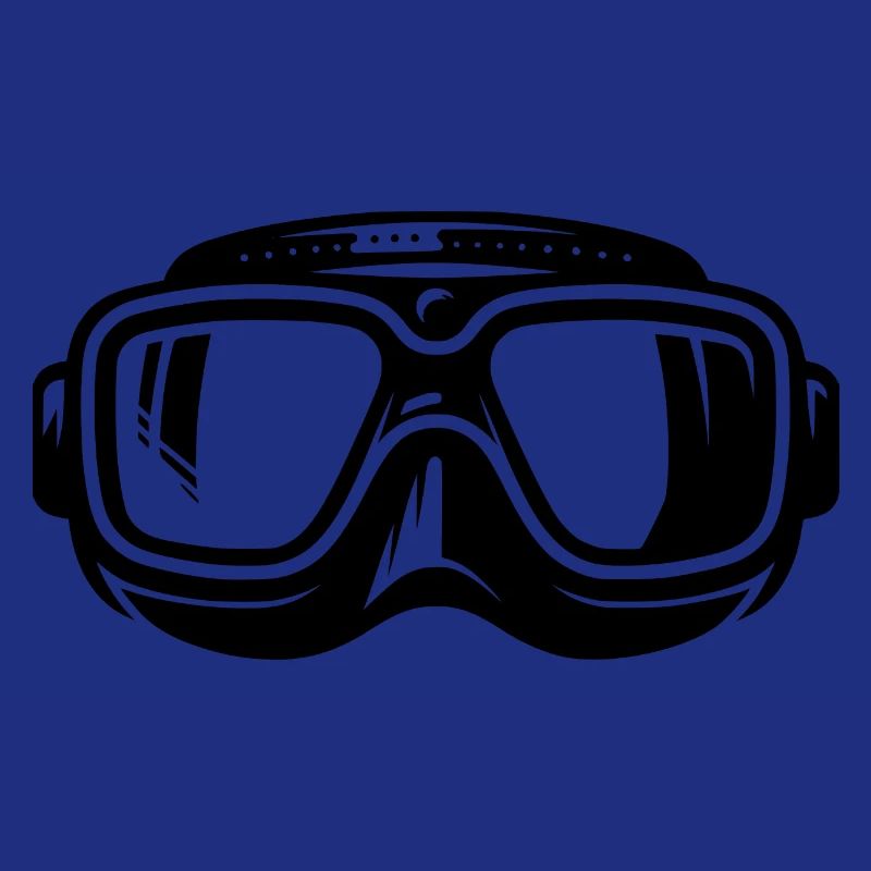 Masque de plongée Silhouette Logo Style