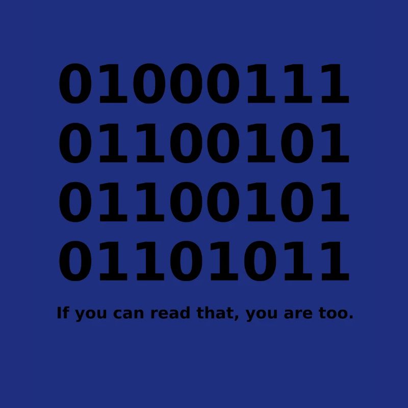 Binary / Binär Code Binärcode Funny T-Shirt