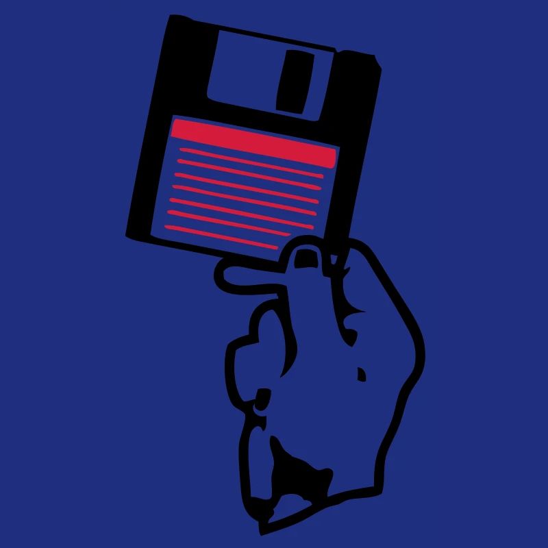 Diskette scheibe Disco Hand in Hand