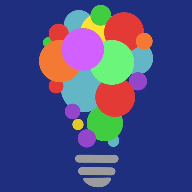 CREATIVITY lightbulb