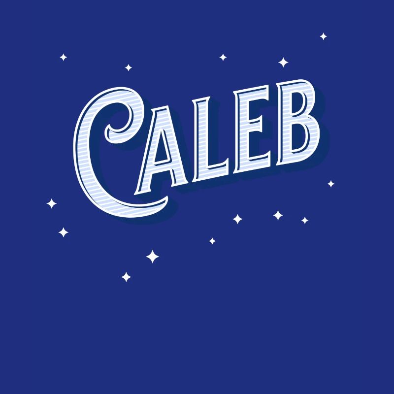 Caleb name personalized