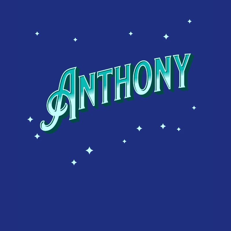Anthony name personalized