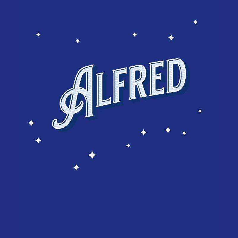 Alfred names personalized