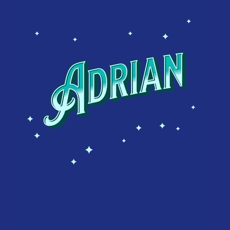 Adrian name personalized