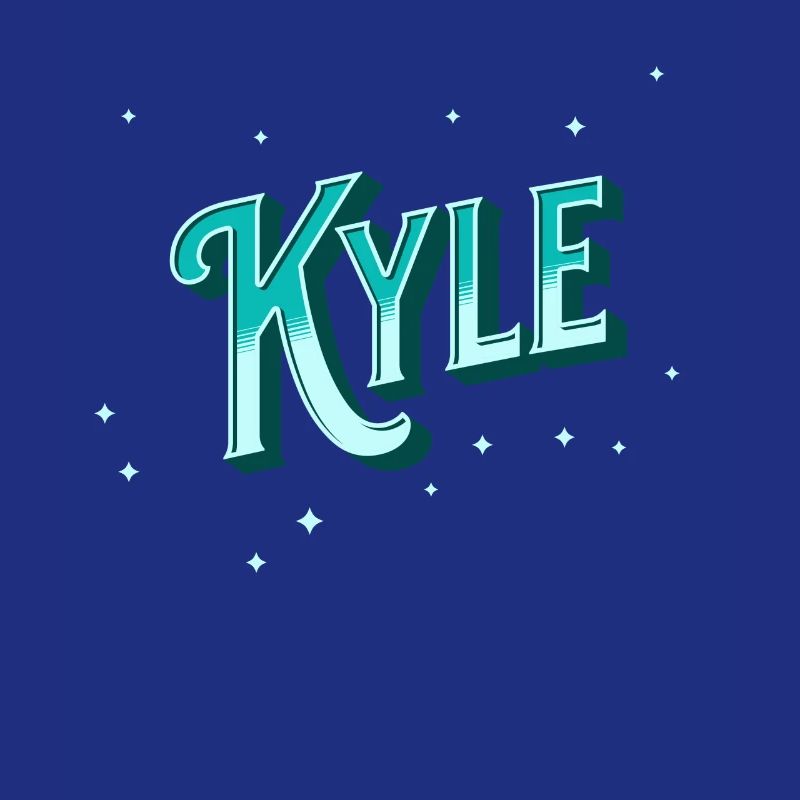 Kyle name personalized