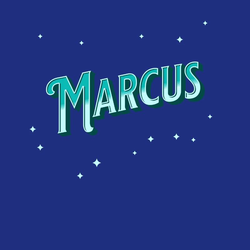 Le nom de Marcus personnalisé
