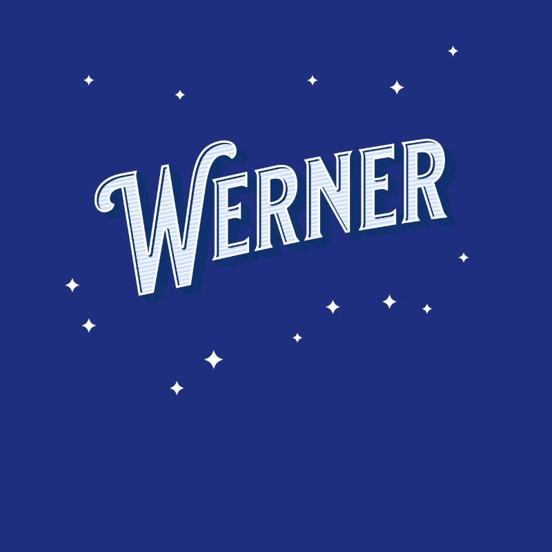 Werner name personalized