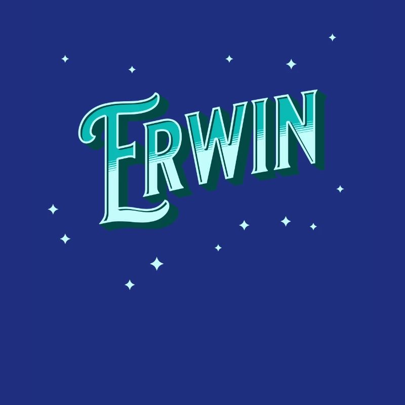 Erwin name personalized