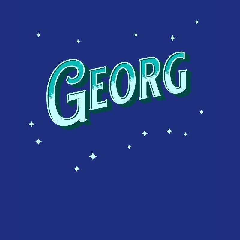 Georg's name personalized