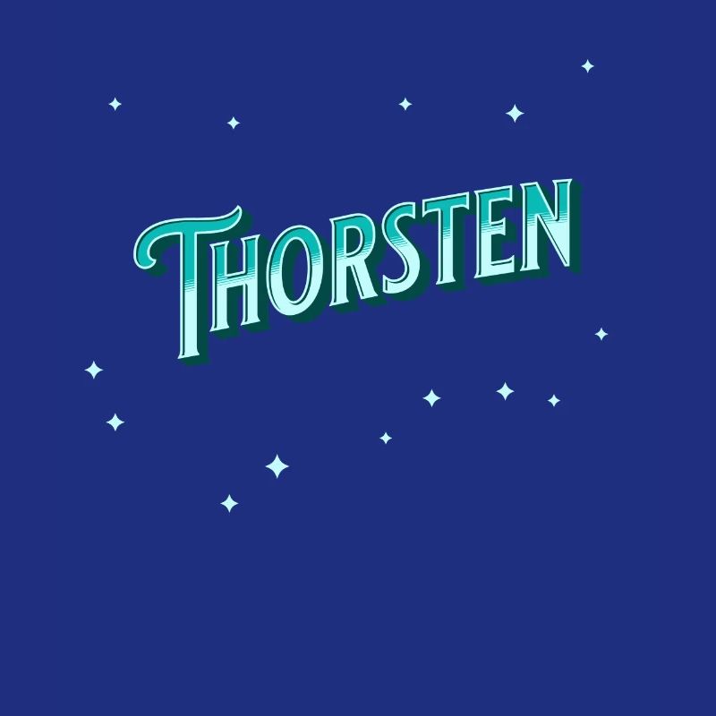 Thorsten's name personalized