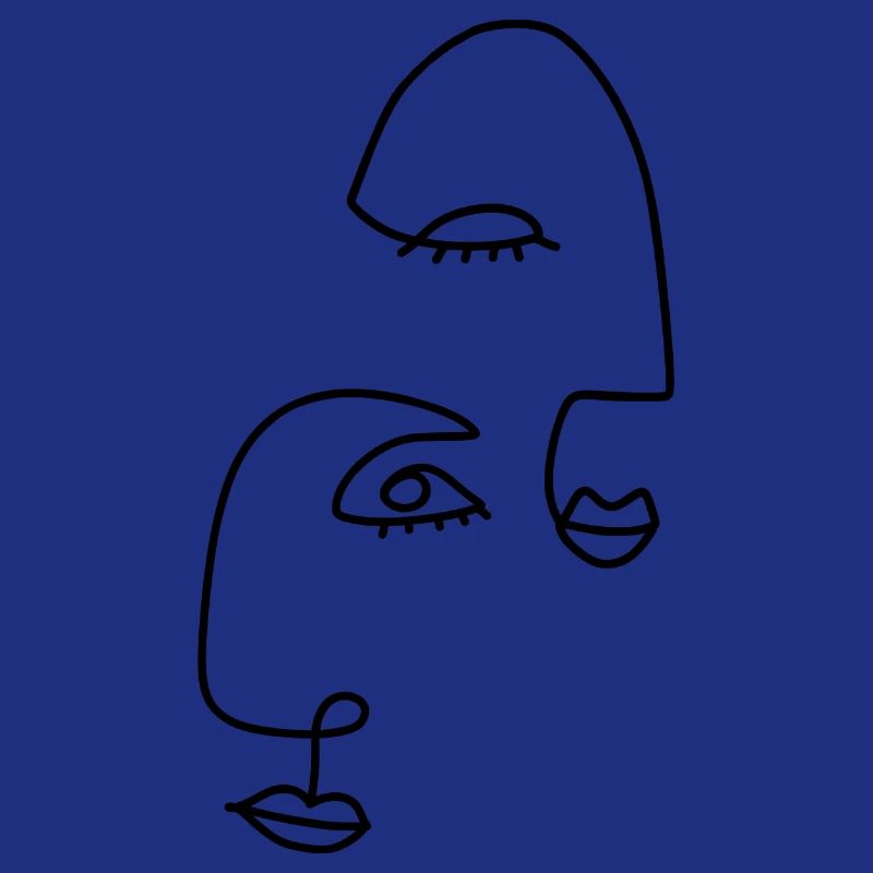 Dessins au trait abstraits