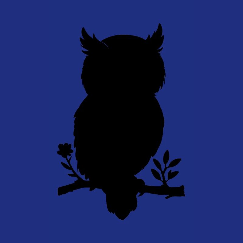 Eule - Scherenschnitt
