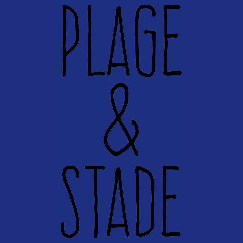 Plage et stade