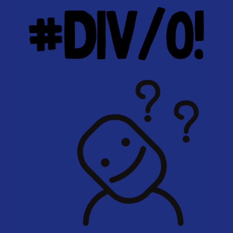 #DIV/0! Excel Error