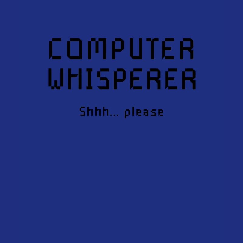 Computer Whisperer Shirt - Technischer Support