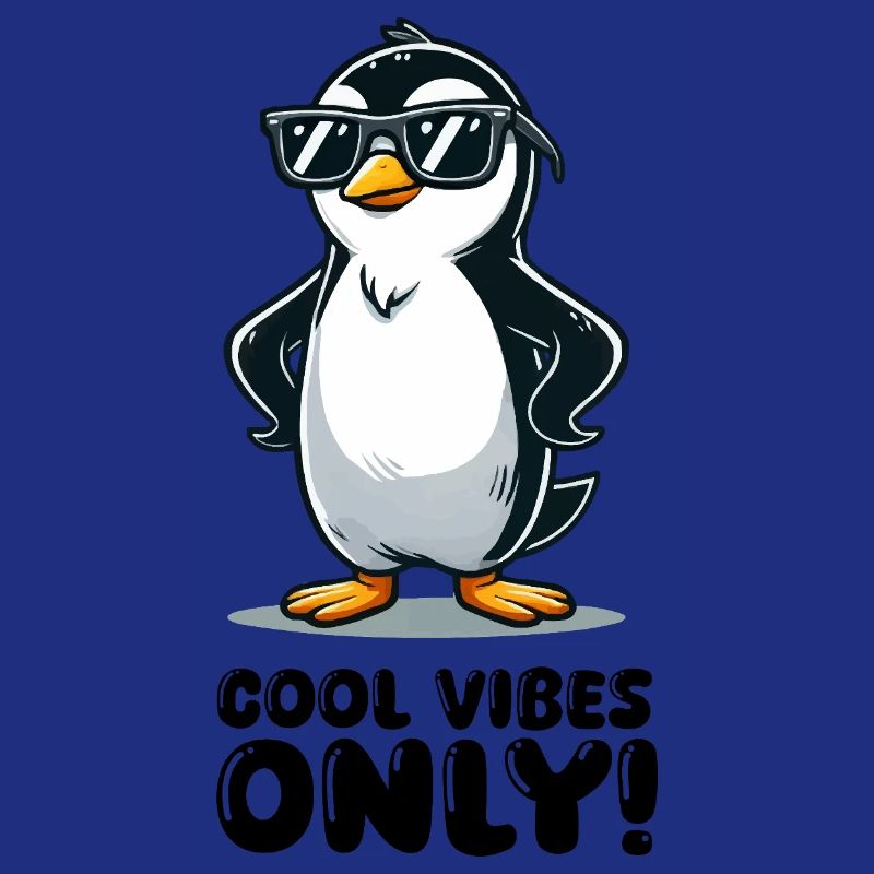 pinguin comic cool