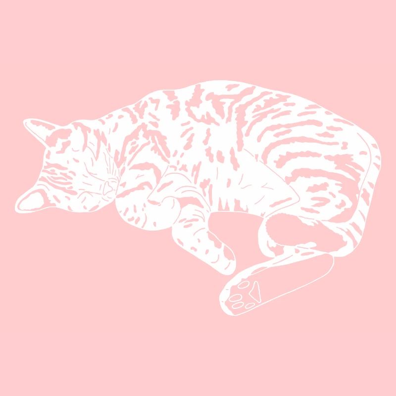 Schlafende Katze