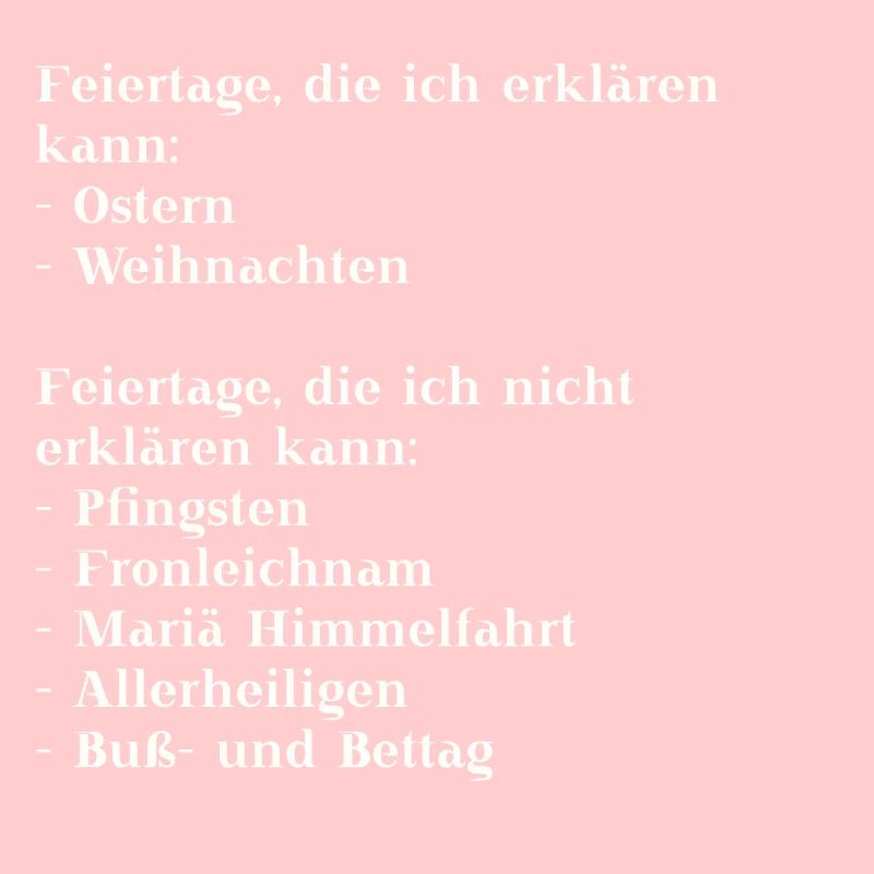 Feiertage Spruch lustig Geschenkidee witzig