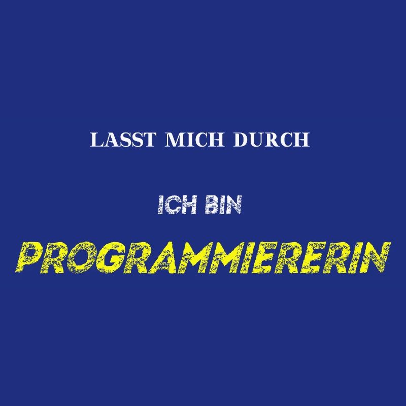 Lasst mich durch ich bin Programmiererin Geschenk