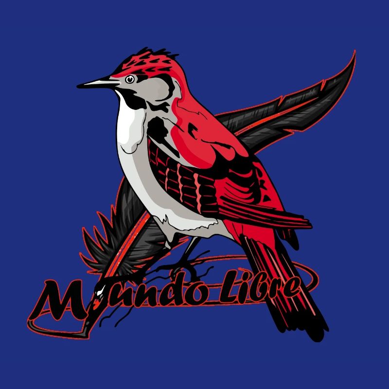 Roter Fliegenfallenvogel