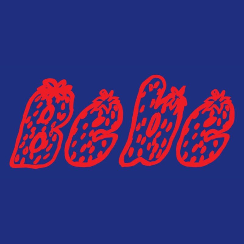 Bebe Abstract Red Pixel Art