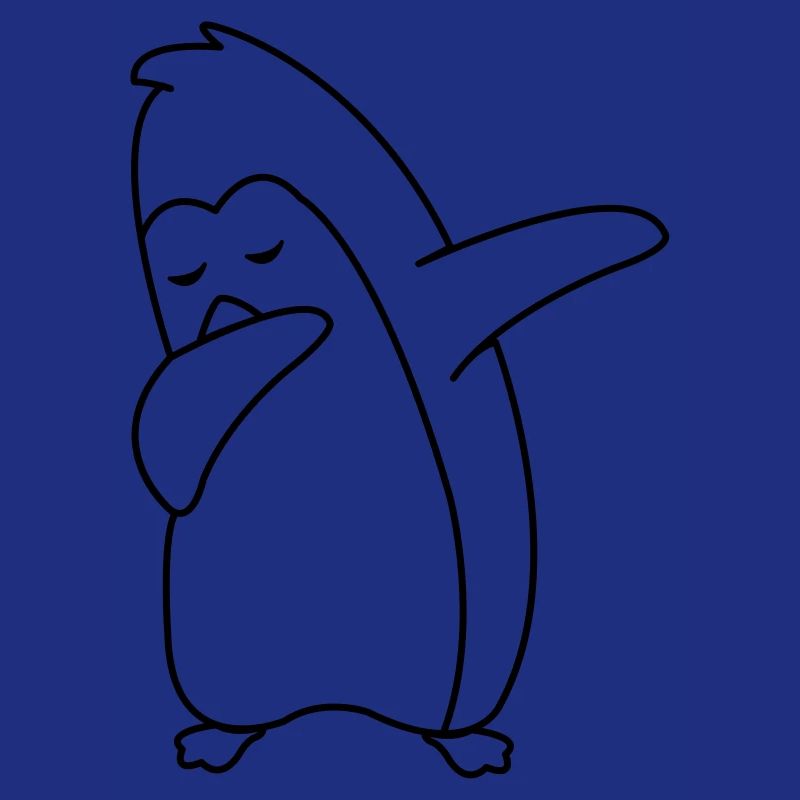 penguin dabbing